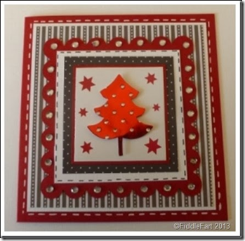 Layered Christmas Tree Card