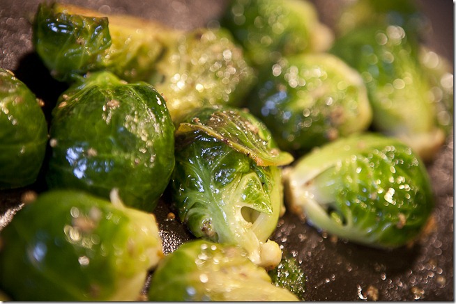 Garlic Sauteed Brussel Sprouts