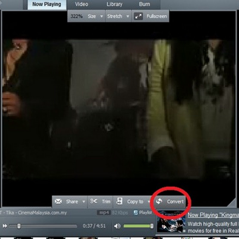 Cara Convert Video Kepada MP3 Menggunakan RealPlayer