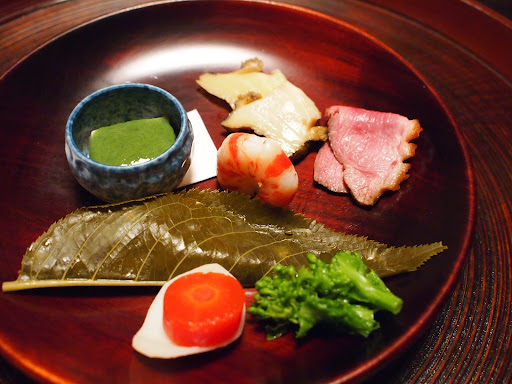 [写真]夕食の「弥生盛肴」