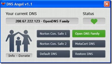 DNS Angel server DNS sicuri attivati
