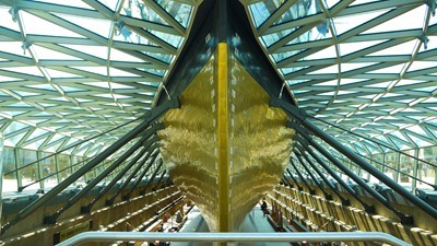 Underneath the Cutty Sark