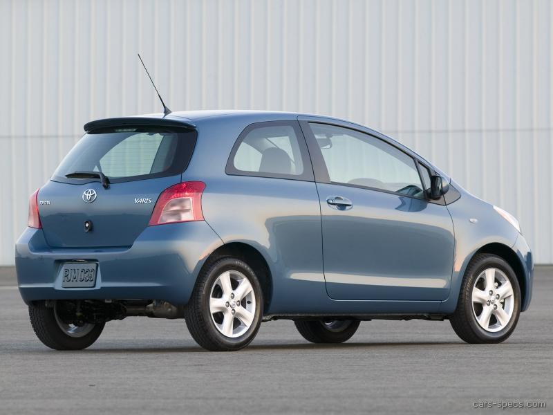 2007 Toyota yaris specifications