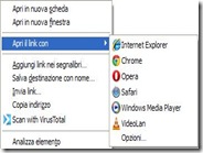 Come aprire i link di Firefox con altri browser internet e player multimediali