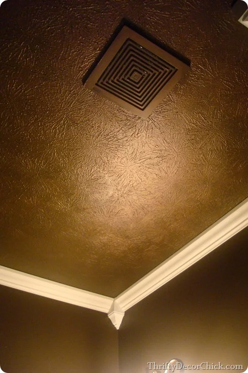 dark brown ceilings
