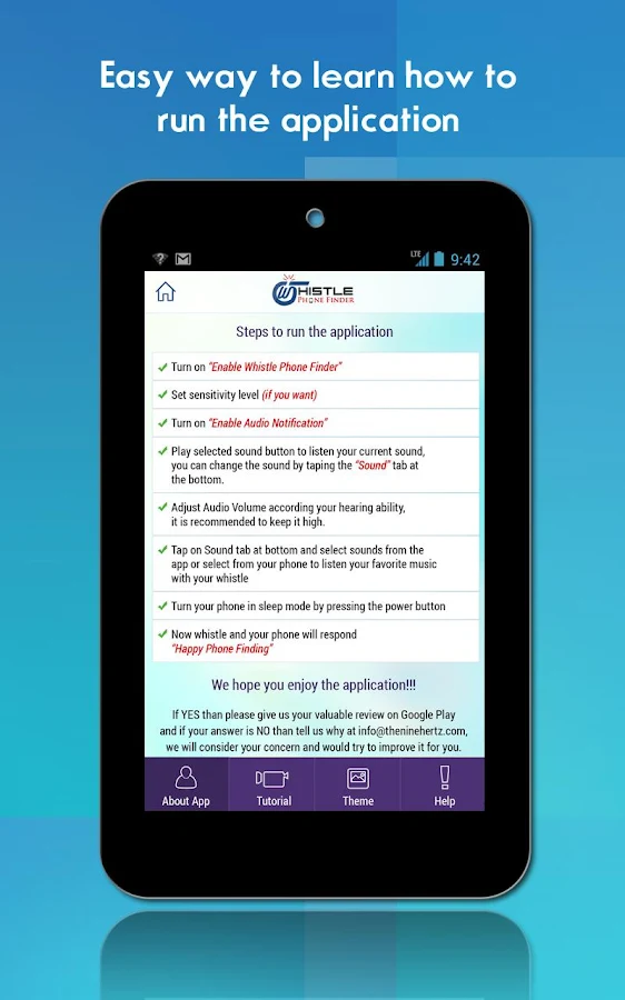   Whistle Telepon Finder- screenshot 