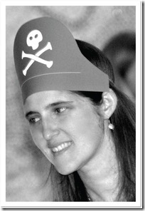 sombrero de pirata molde