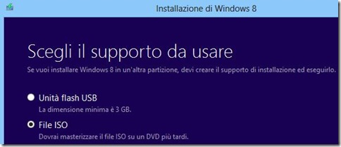 Creare file ISO di Windows 8