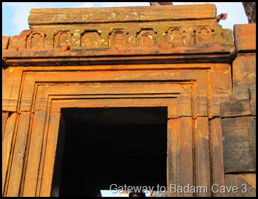 Gateway to Badami Cave 3