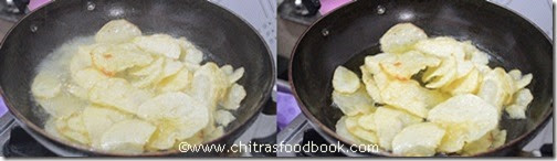 Potato chips recipe