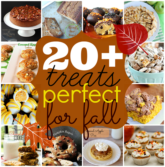 Over 20 treats perfect for #fall #recipes #linkparty #features GingerSnapCrafts.com_thumb[4]