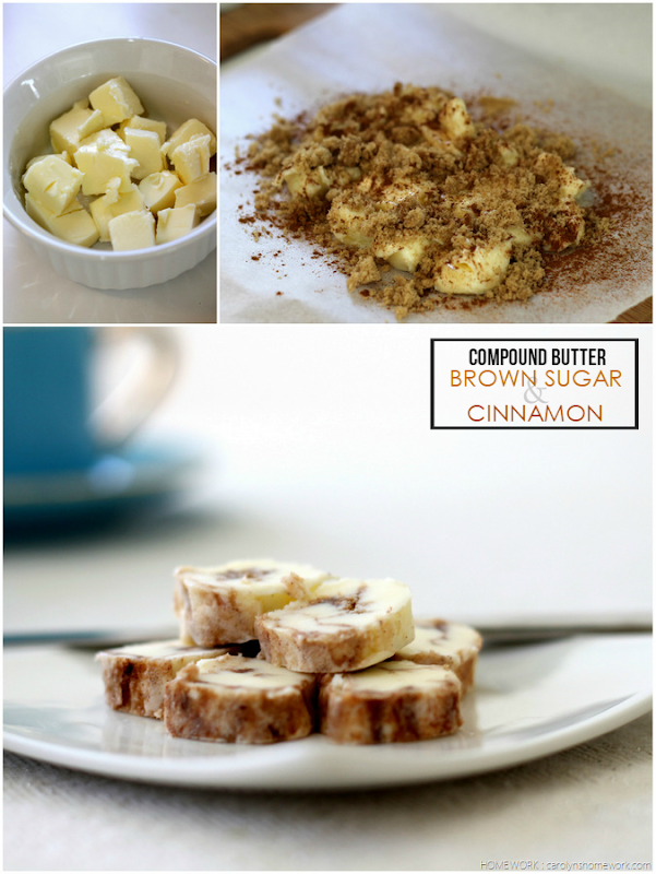 Compound Butter - Brown Sugar & Cinnamon - carolynshomework (1)