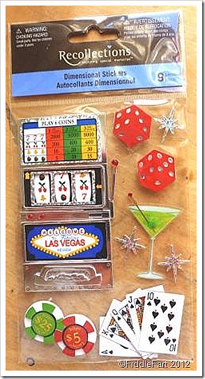 Recollections Las Vegas dimensional stickers