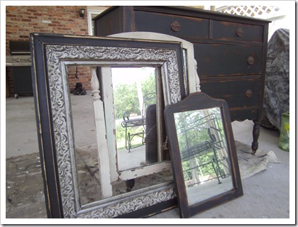 antique furniture finish - black antiqued paint