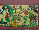 Jungle Creatures Mural 