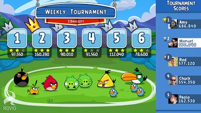 Angry Birds Friends para Android - Screenshots