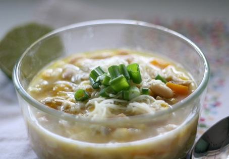 white chicken chili soup 1
