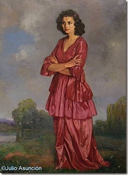 Retrato de Doña Carmen Arconada - Zuloaga - Museo de Bellas Artes de Vitoria