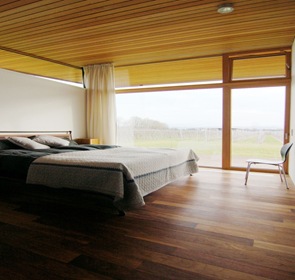 Habitación diseño interior habitación con madera