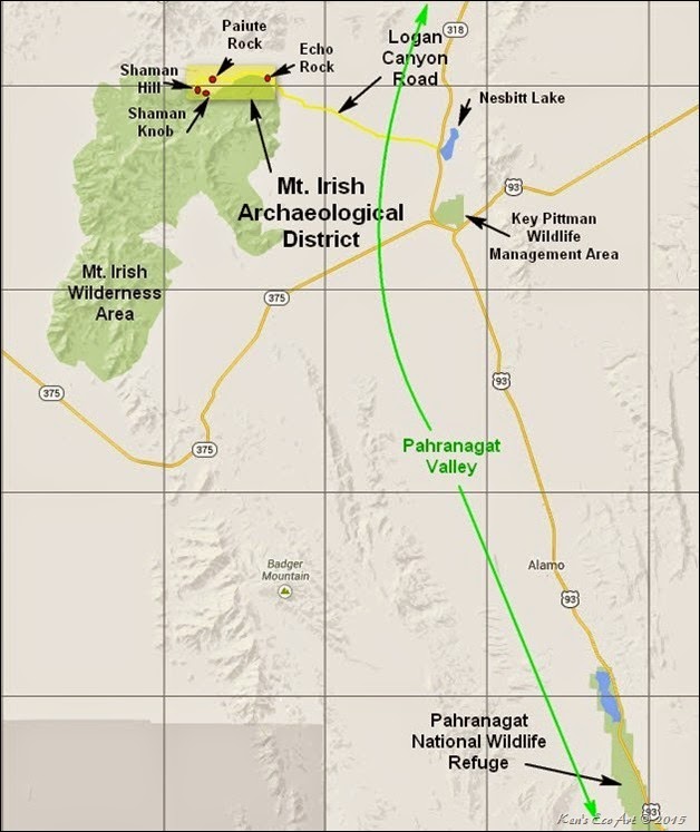 Mt Irish Road Map-2