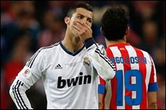 Cristiano Ronaldo expulsado en Copa del Rey 2013