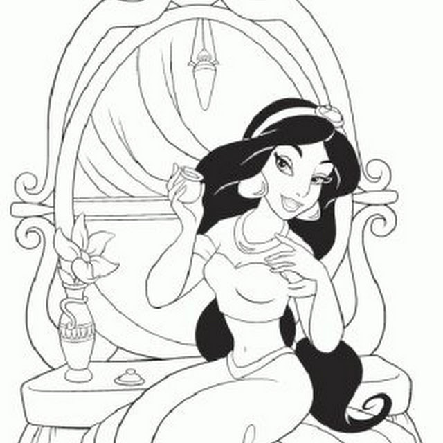 Dibujos Para Colorear Princesas Disney Imprimir