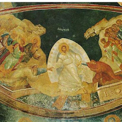 46 - Anastasis en la iglesia de Cristo en cora de Constantinopla