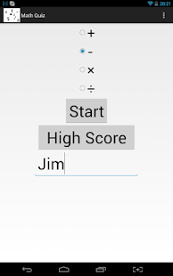 Download Math Quiz for Tablets APK