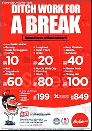 AirAsia Ditch Work for a Break Promotion 2013 Malaysia Deals Offer Shopping EverydayOnSales