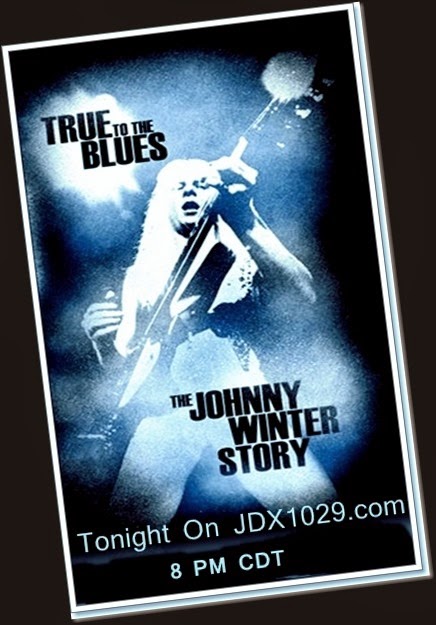 Johnny Winter true to the Blues