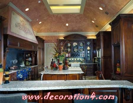 Kitchen Design 2013 on Very Decorative Wood Kitchen  Islands Minimalist Hood Design 2013