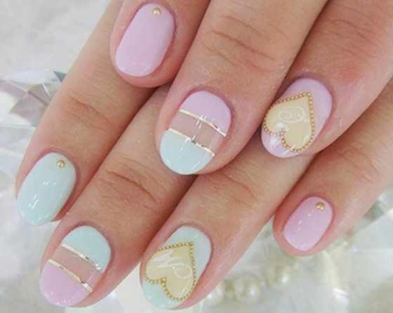 2. Cute Pastel Nail Designs - wide 7
