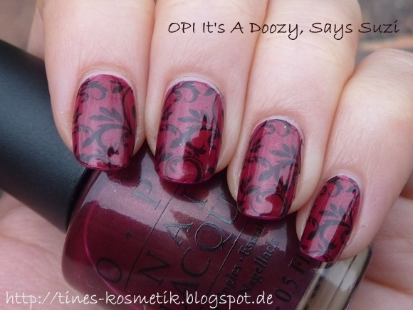 OPI Its A Doozy Stamping 2