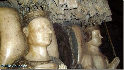 Sepulcro de Carlos III el noble y Leonor de Trastámara - Catedral de Pamplona
