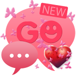 Cover Image of Unduh Hearts Theme for GO SMS Pro 3.0 APK