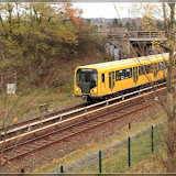 U5 Richtung Alexanderplatz - zwischen Biesdorf und Tierpark
