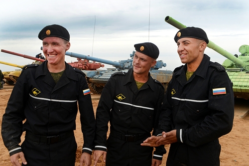 Фотографии со второго этапа по танковому биатлону