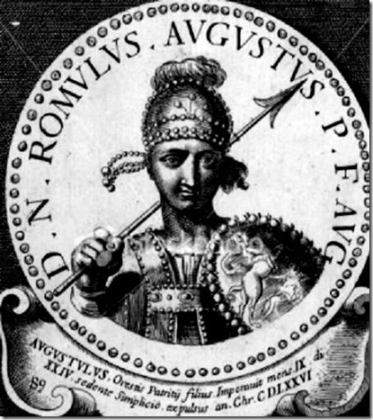 Romulus Augustus last Emperor Rome 2