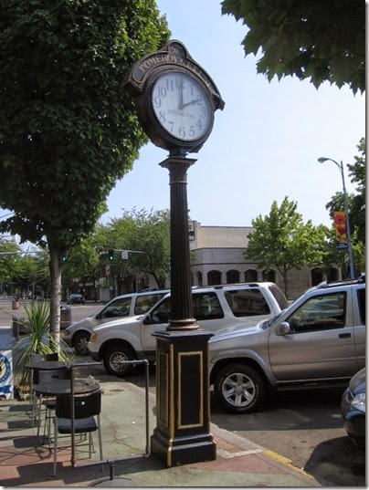 IMG_3208 Pomeroy Building Street Clock in Salem, Oregon on September 4, 2006