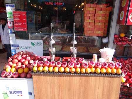 Suc rodii la Istanbul
