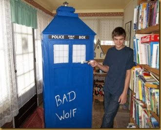 TARDIS BAD WOLF SIDE