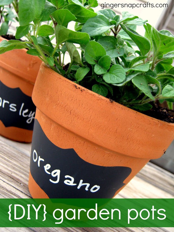 herb garden pots
