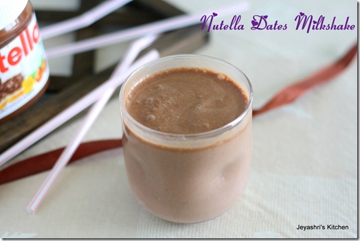 nutella shake nutella shake