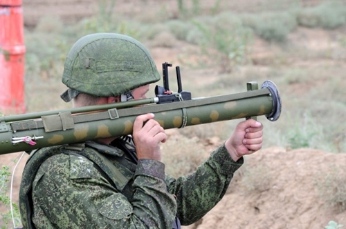Военные ЮВО в ходе учений испытали новый вид снарядов