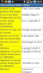 Trucs et Astuces Debian c