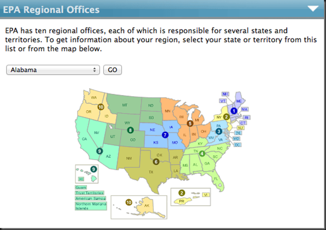 EPA 10 Regional Offices