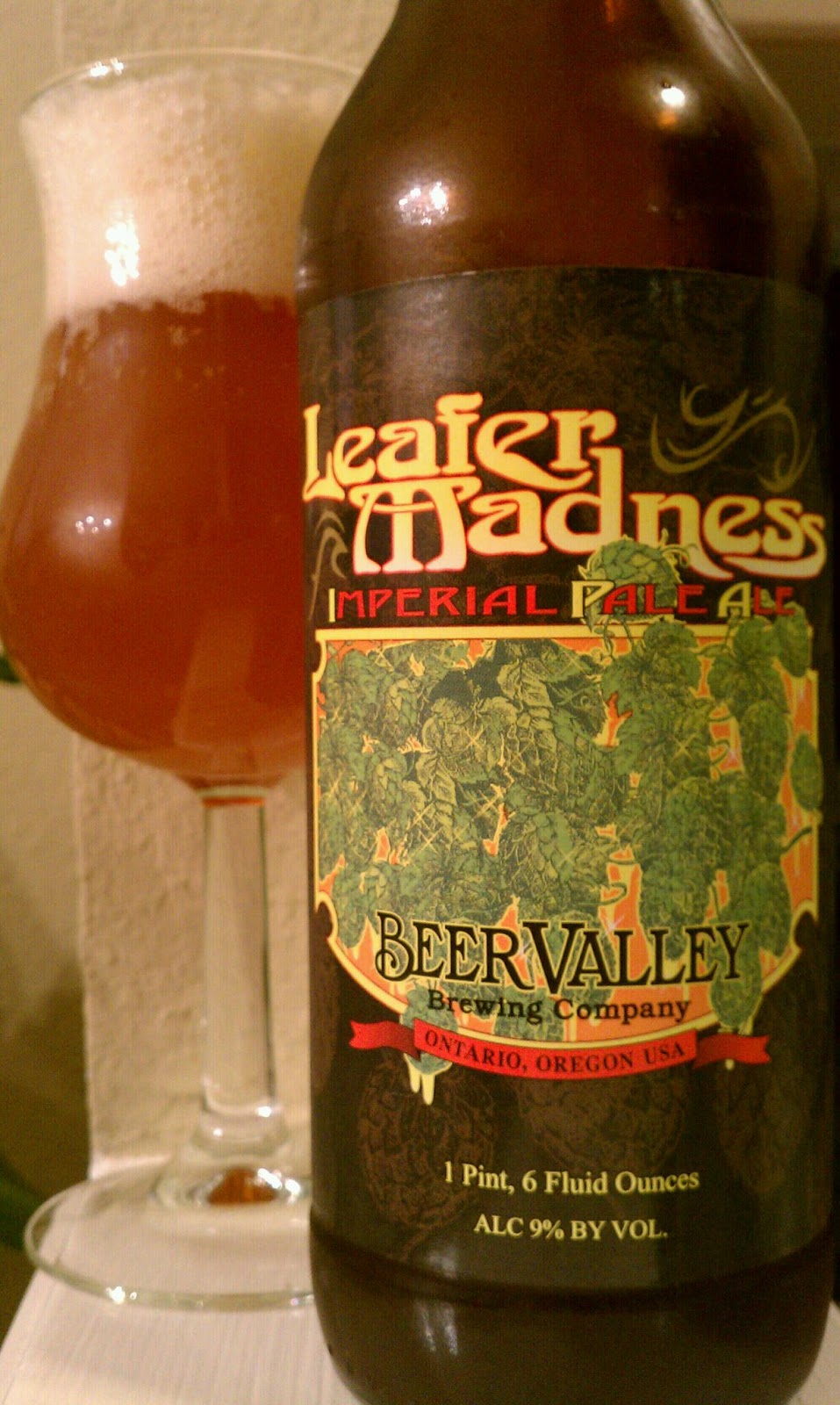 bon vivant Beer Valley Leafer Madness IPA