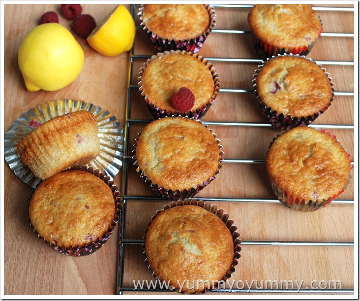 Lemon-Raspberry Muffins