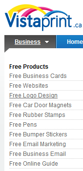vistaprint free products
