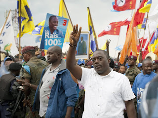 Joseph Kabila en campagne électorale à Goma, le 14 novembre 2011. © MONUSCO/Sylvain Liechti